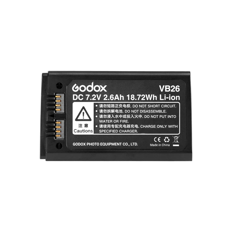 Godox VB26 Battery for V1 & V860III Flash Head