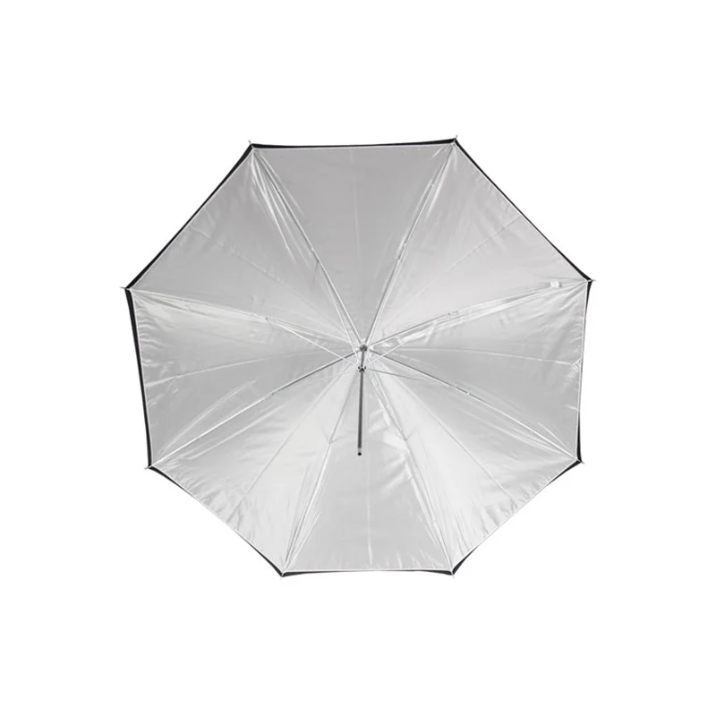Westcott White Satin Umbrella with Removable Black Cover (45")