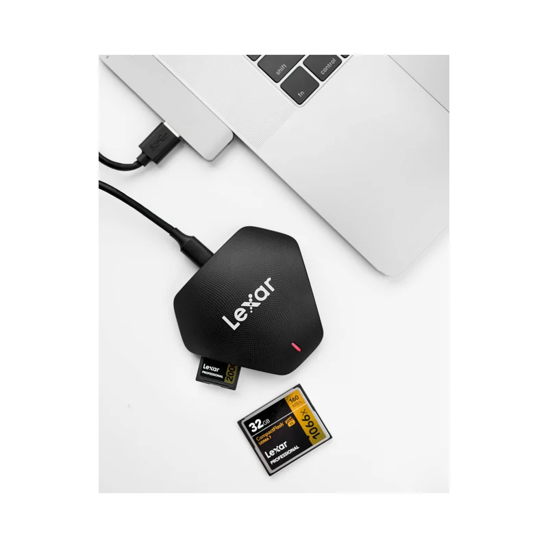 Lexar Professional Multi-Card 3-in-1 USB 3.0 Reader