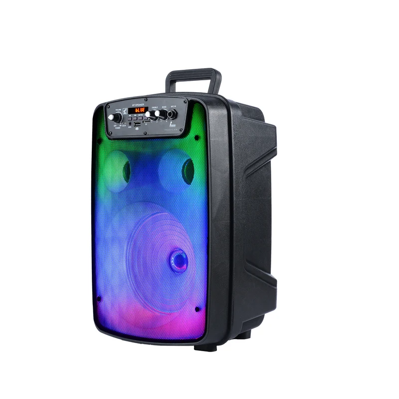 Sylvania Flaming Led Lights 8" Bluetooth Tailgate Speaker