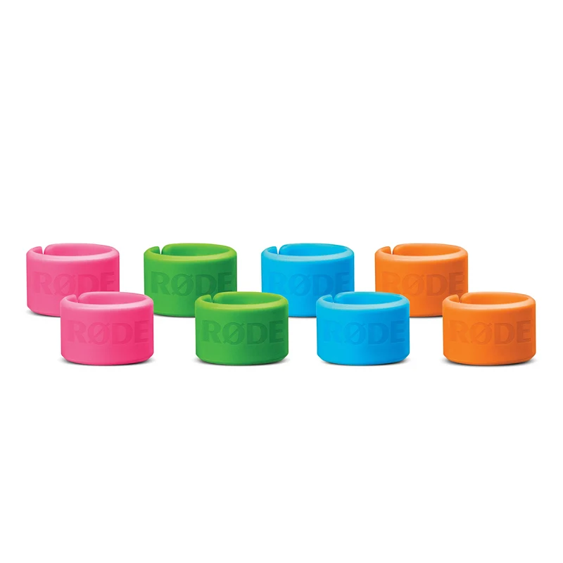 Rode XLR-ID Color-Coordinated XLR Rings - 8 pcs
