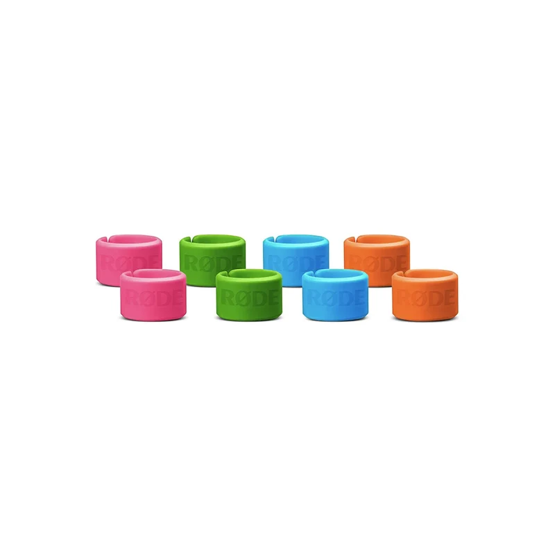 Rode XLR-ID Color-Coordinated XLR Rings - 8 pcs