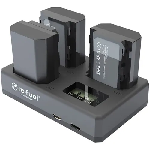 Re-Fuel Triple Charger for Sony NP-FZ100