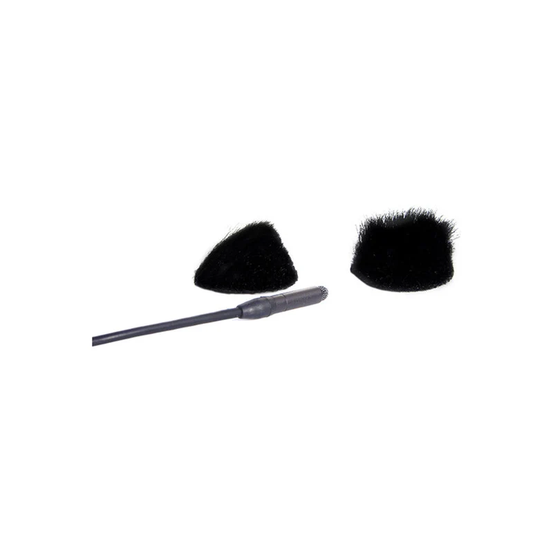 Rycote Black Overcovers: 30 x Stickies & 6 x Black Fur Discs