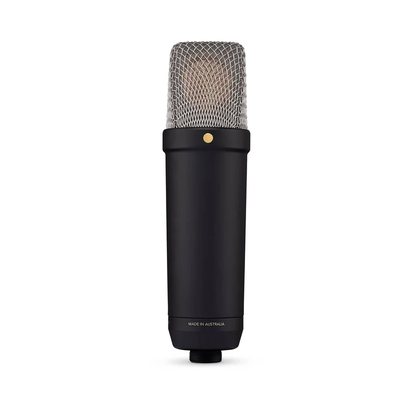 RODE NT1 5th Generation Large-Diaphragm Cardioid Condenser XLR/USB Microphone - Black