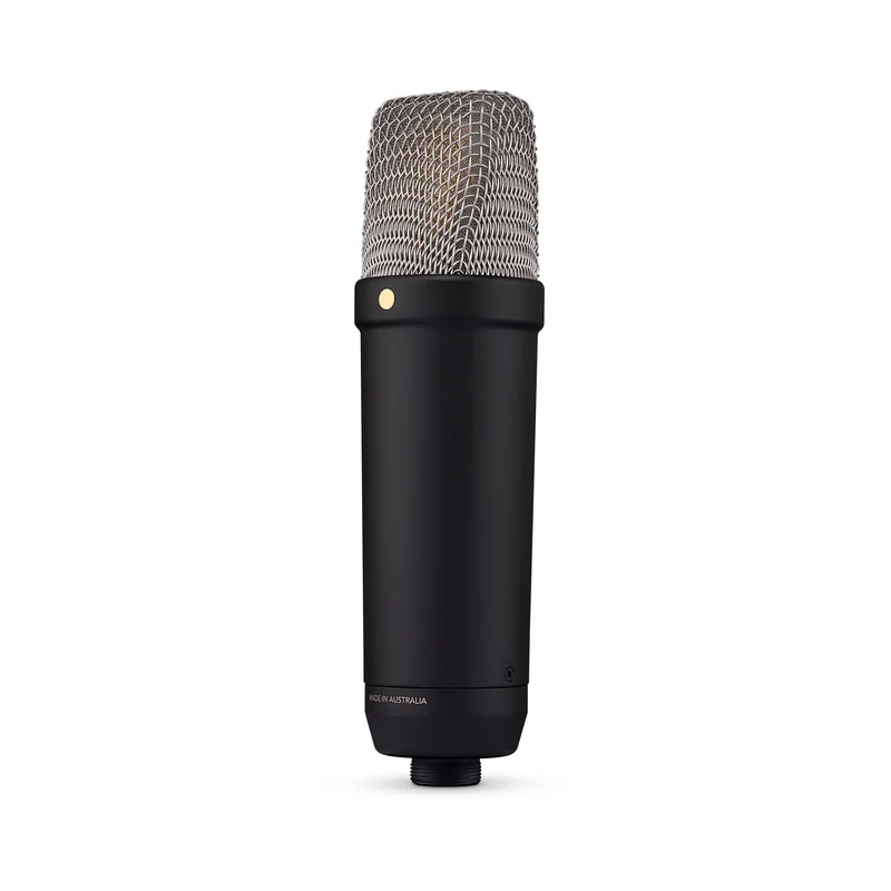 RODE NT1 5th Generation Large-Diaphragm Cardioid Condenser XLR/USB Microphone - Black