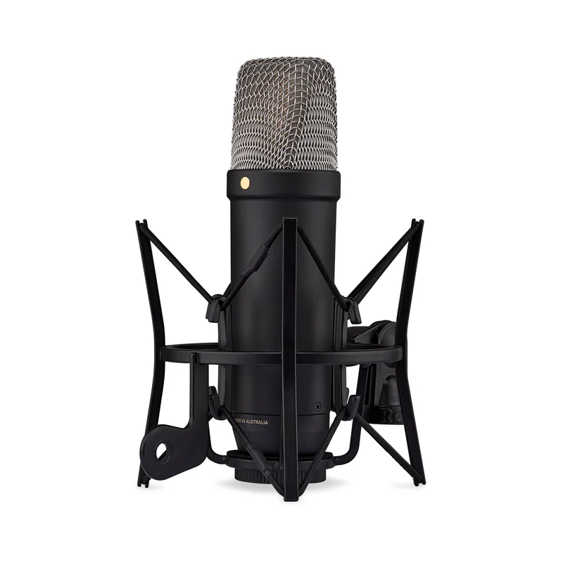 RODE NT1 5th Generation Large-Diaphragm Cardioid Condenser XLR/USB Microphone - Black