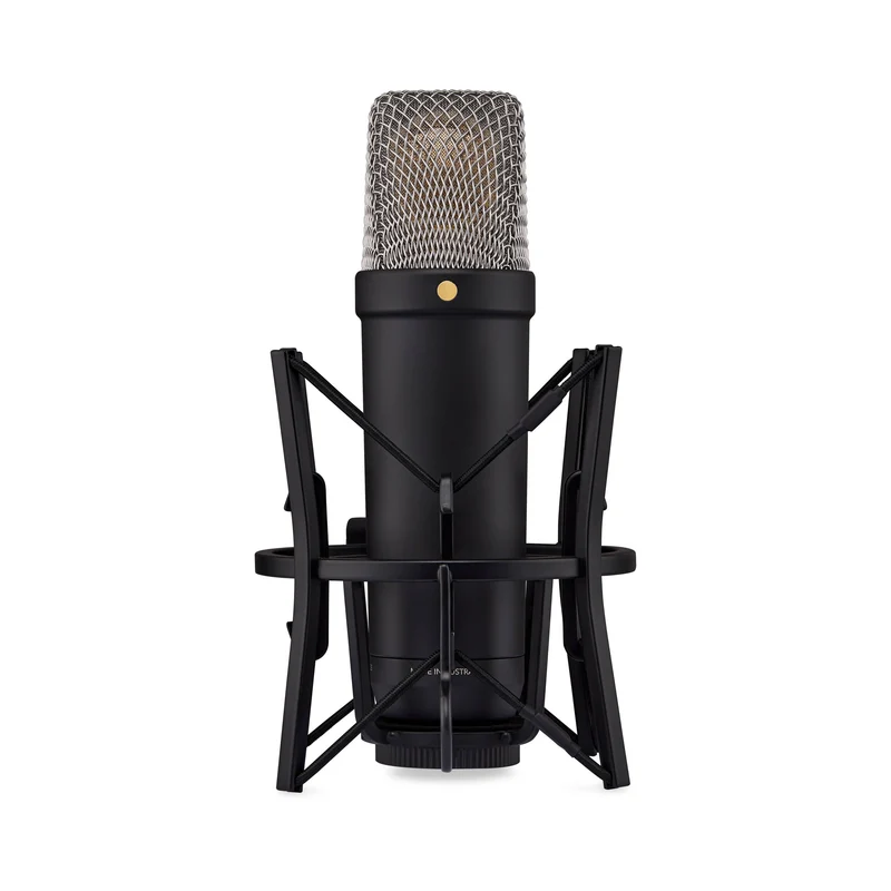 RODE NT1 5th Generation Large-Diaphragm Cardioid Condenser XLR/USB Microphone - Black