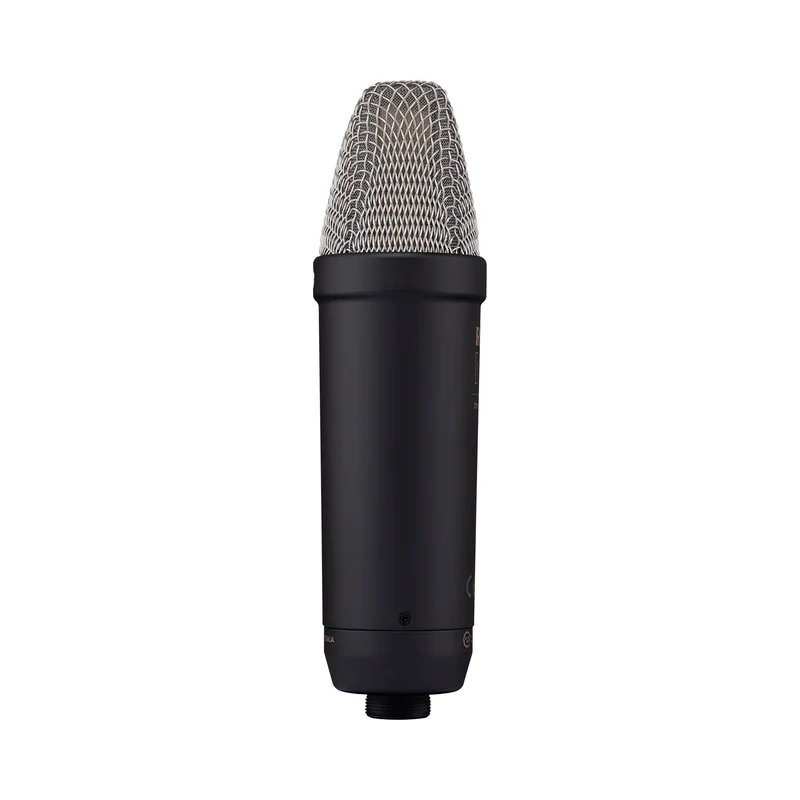 RODE NT1 5th Generation Large-Diaphragm Cardioid Condenser XLR/USB Microphone - Black