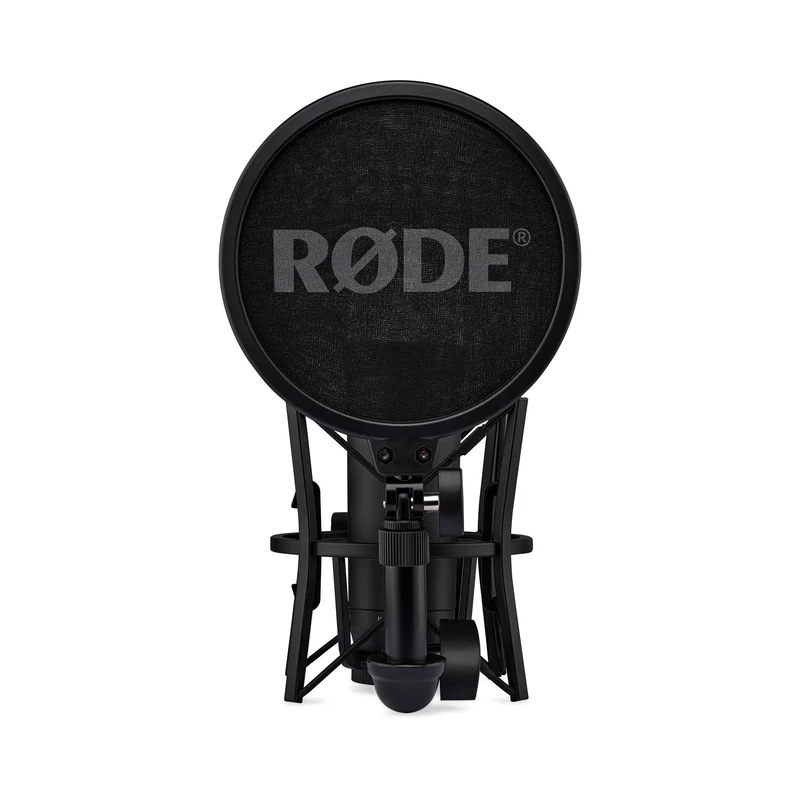 RODE NT1 5th Generation Large-Diaphragm Cardioid Condenser XLR/USB Microphone - Black