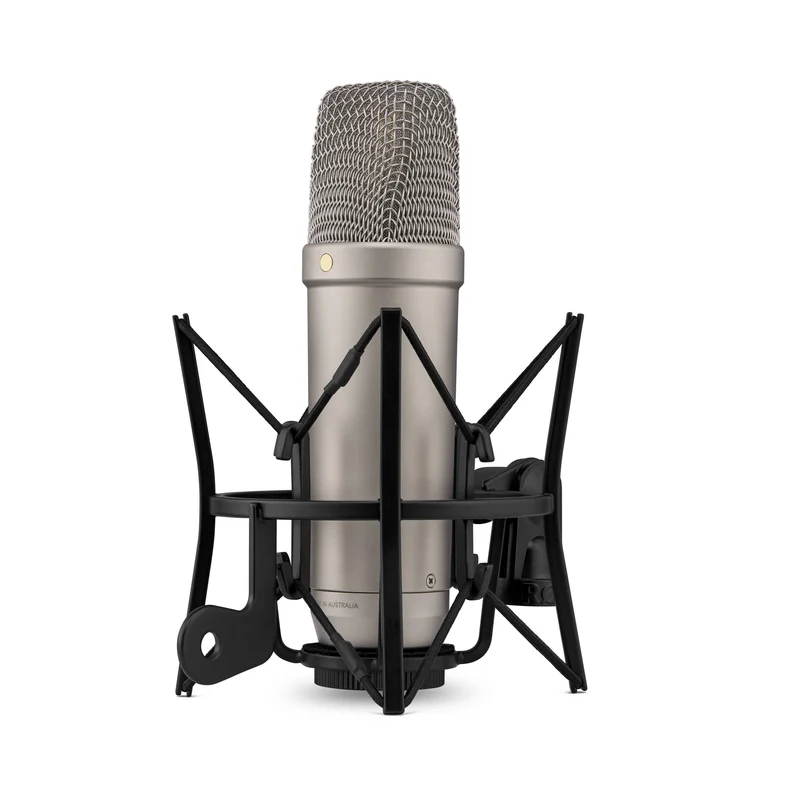 RODE NT1 5th Generation Large-Diaphragm Cardioid Condenser XLR/USB Microphone - Silver