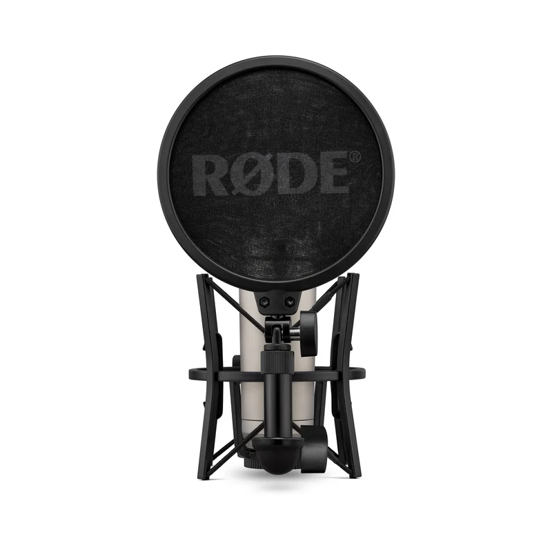 RODE NT1 5th Generation Large-Diaphragm Cardioid Condenser XLR/USB Microphone - Silver