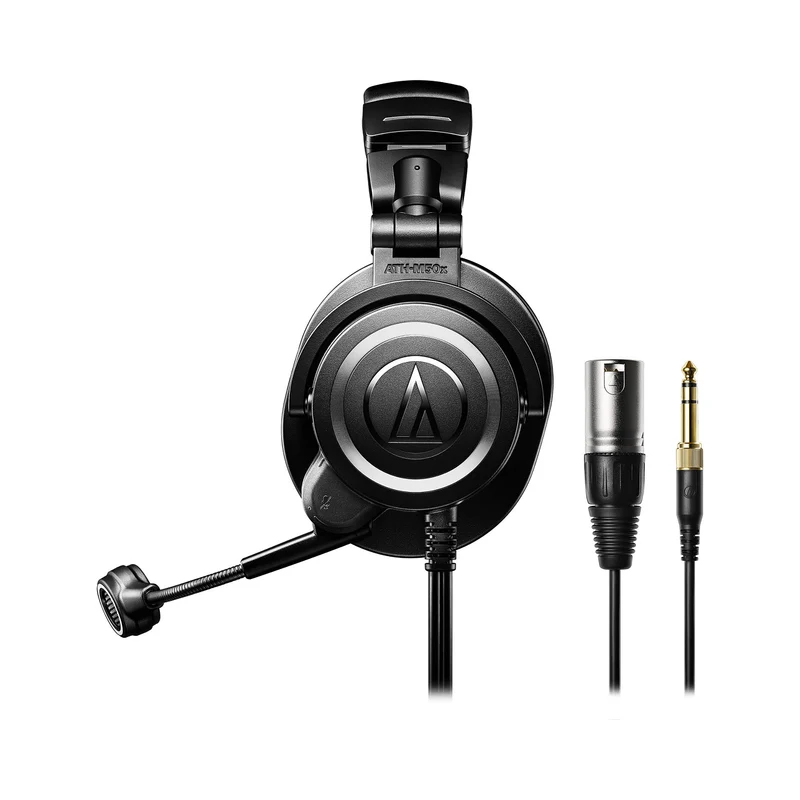 Audio-Technica ATH-M50xSTS StreamSet Headset with XLR and 3.5mm Connectors
