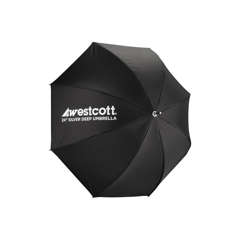 Westcott Deep Umbrella - Silver Bounce (24")