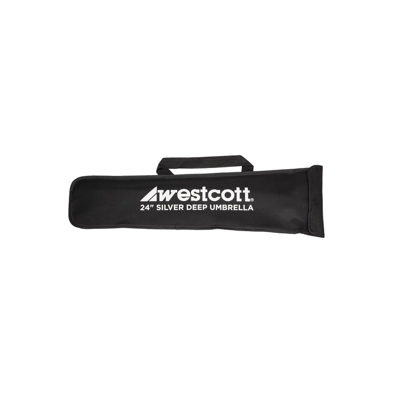 Westcott Deep Umbrella - Silver Bounce (24")