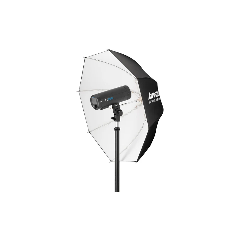 Westcott Deep Umbrella - White Bounce (24")