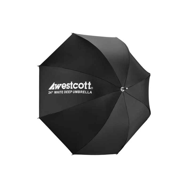 Westcott Deep Umbrella - White Bounce (24")