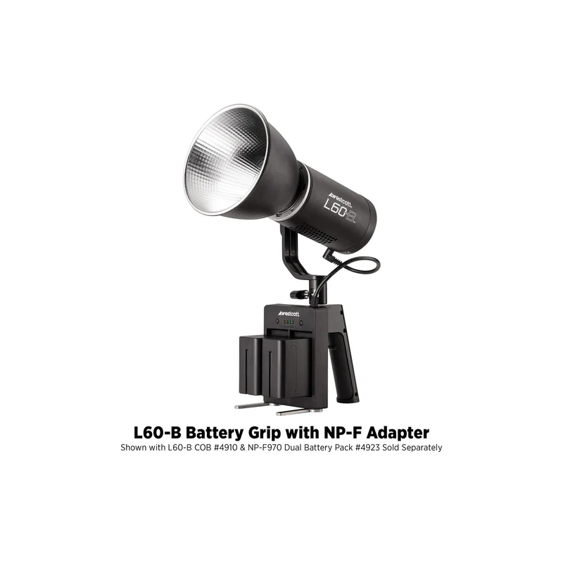 Westcott L60-B Battery Grip with NP-F Adapter