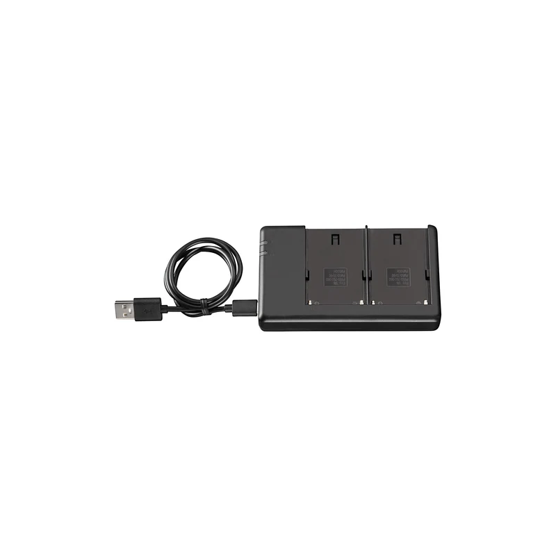 Westcott NP-F970 Dual Battery Pack with Charger (2-pack L-Series 7.4V 6600mAh 48.8Wh)