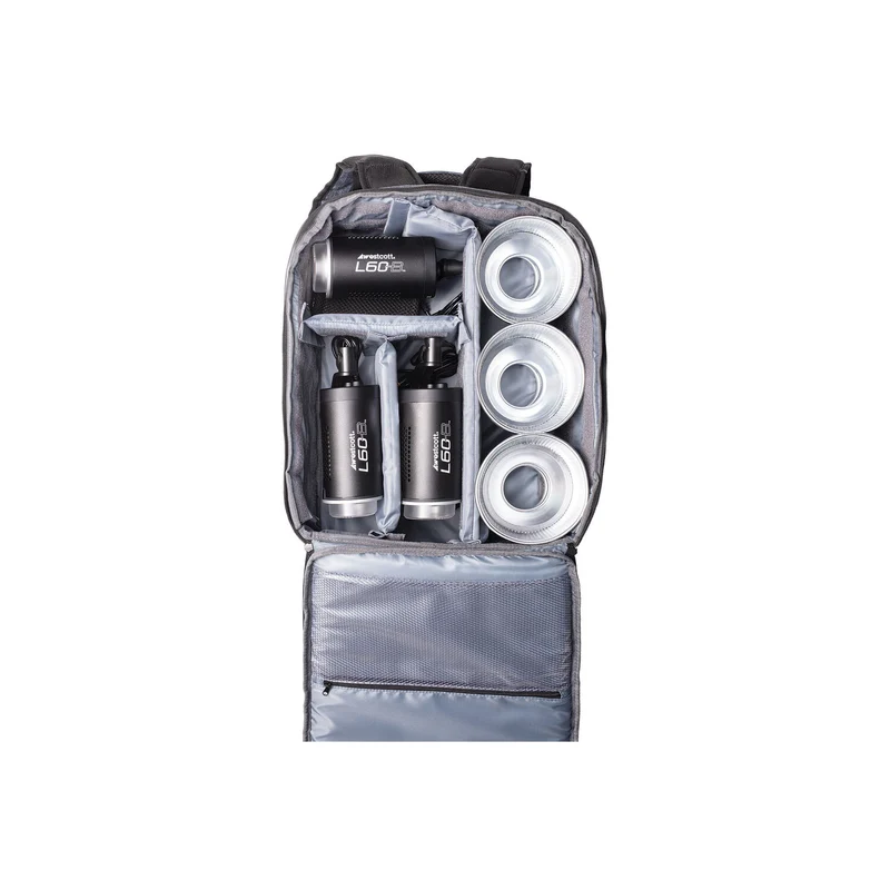 Westcott L60-B Bi-Color COB LED 3-Light Backpack Kit