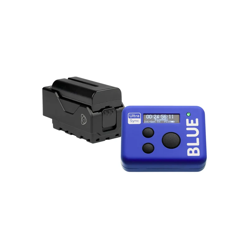 Atomos AtomX Sync Blue Bundle Includes 1x AtomX Sync and 1x Ultrasync Blue