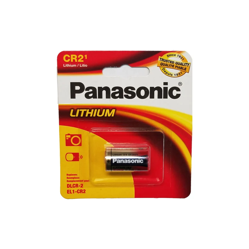 Panasonic CR2 Lithium Battery (3V, 850mAh)