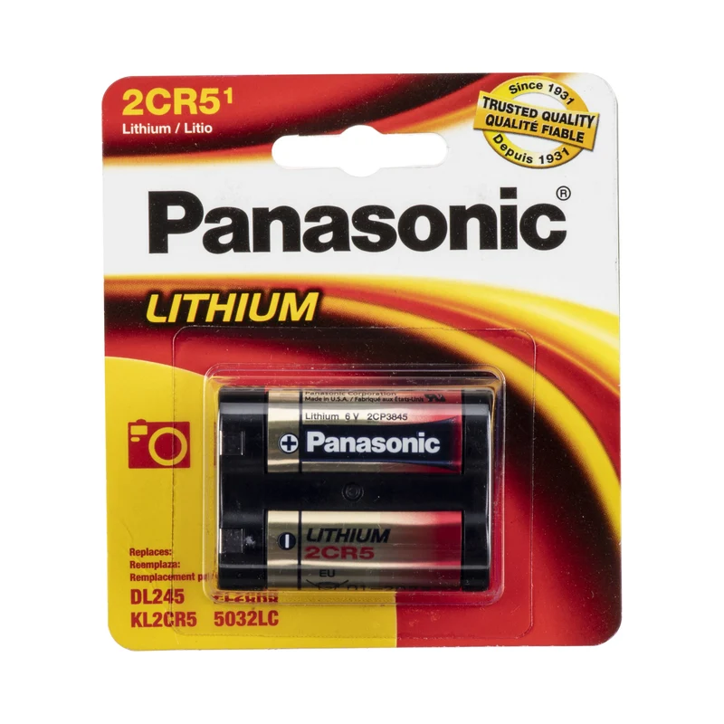 Panasonic CR123A Lithium Battery (3V)