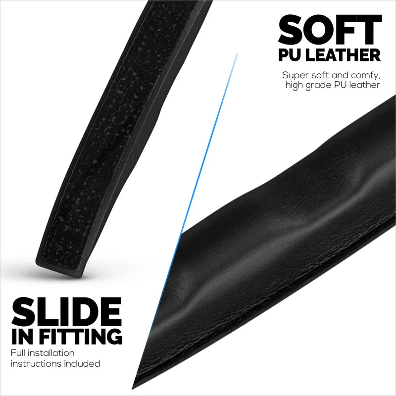 Bandeau de remplacement pour écouteurs SENNHEISER HD8, HD8 DJ,HD8 MIX et HD6-cuir PU souple et coussin en mousse à mémoire de forme