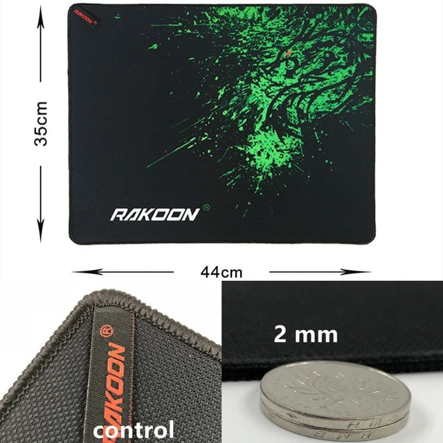Green Dragon Large Gaming Mouse-Pad
