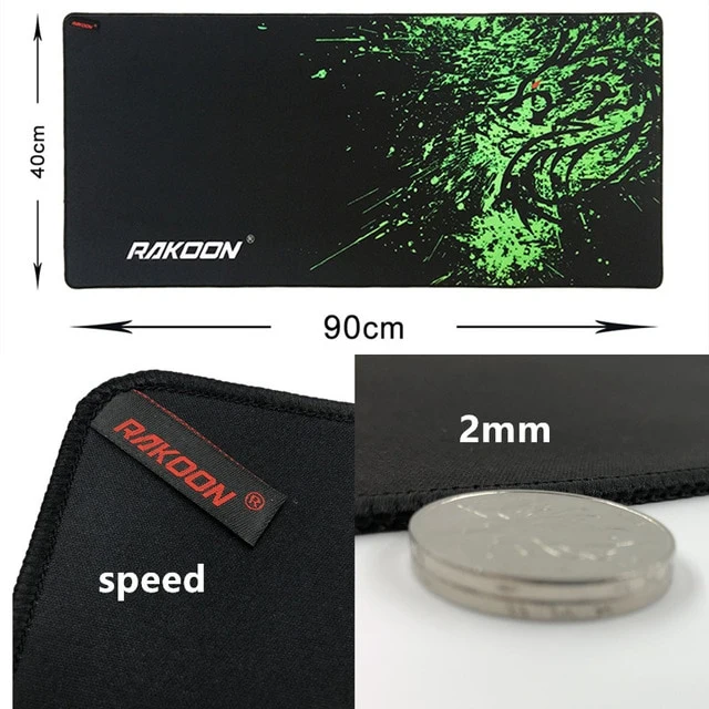 Green Dragon Large Gaming Mouse-Pad