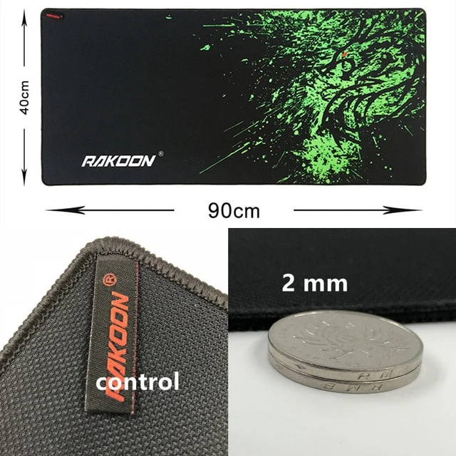 Green Dragon Large Gaming Mouse-Pad