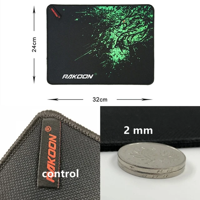 Green Dragon Large Gaming Mouse-Pad