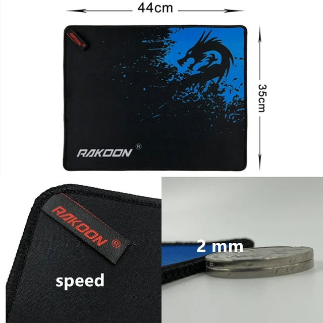 Blue Dragon Large Gaming Mouse-Pad