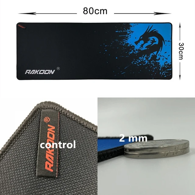 Blue Dragon Large Gaming Mouse-Pad