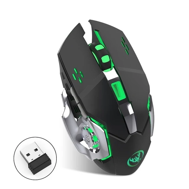 HXSJ M10 Wireless Gaming Mouse 2400DPI 7 Color