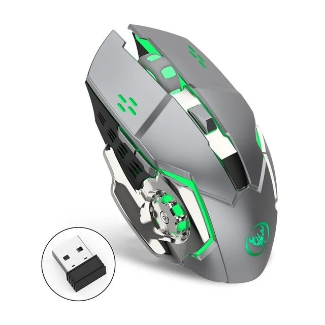 HXSJ M10 Wireless Gaming Mouse 2400DPI 7 Color