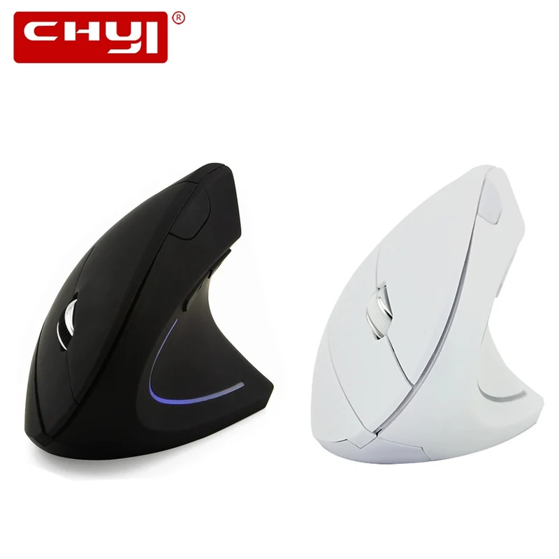 CHYI Wireless Gaming Mouse Ergonomic Vertical Mouse 800/1200/1600DPI