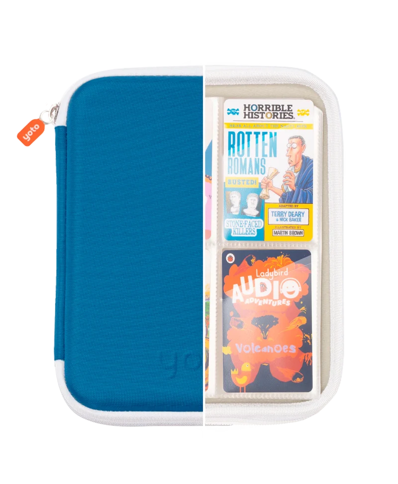 Yoto Player + Bluey Card Case Bundle