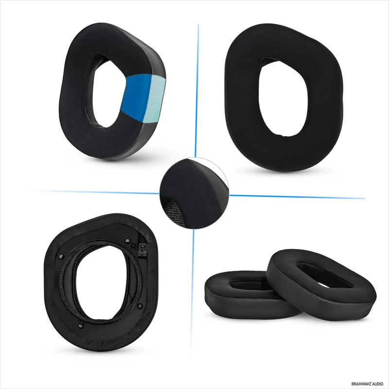 Coussinets d'oreille hybrides pour casques sans fil Turtle Beach Stealth 700 Gen 2 et Stealth 700 Gen 2 MAX. Coussinets gaming en gel rafraîchissant, tissu ultra-doux et mousse à mémoire de forme épaisse.