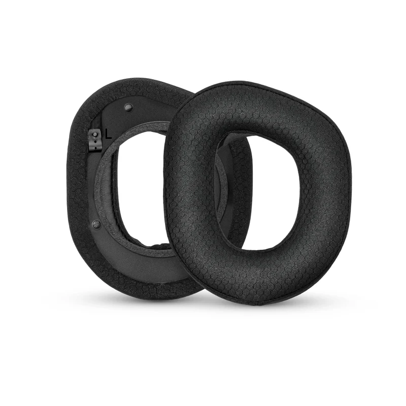 Coussinets d'oreille en tissu mesh pour casques sans fil TurtleBeach Stealth 700 Gen 2 et Stealth 700 Gen 2 MAX, tissu mesh respirant et mousse à mémoire de forme haute densité.