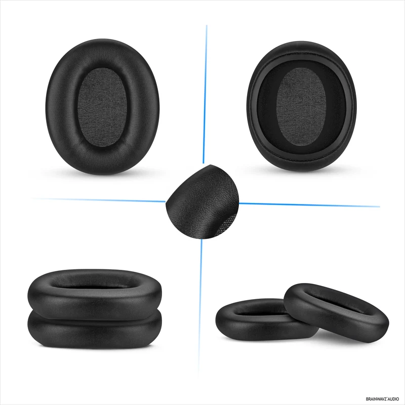 Coussinets de rechange pour casques Skullcandy Crusher ANC 2. Cuir PU souple et mousse à mémoire de forme haute densité pour un confort et une durabilité accrus.