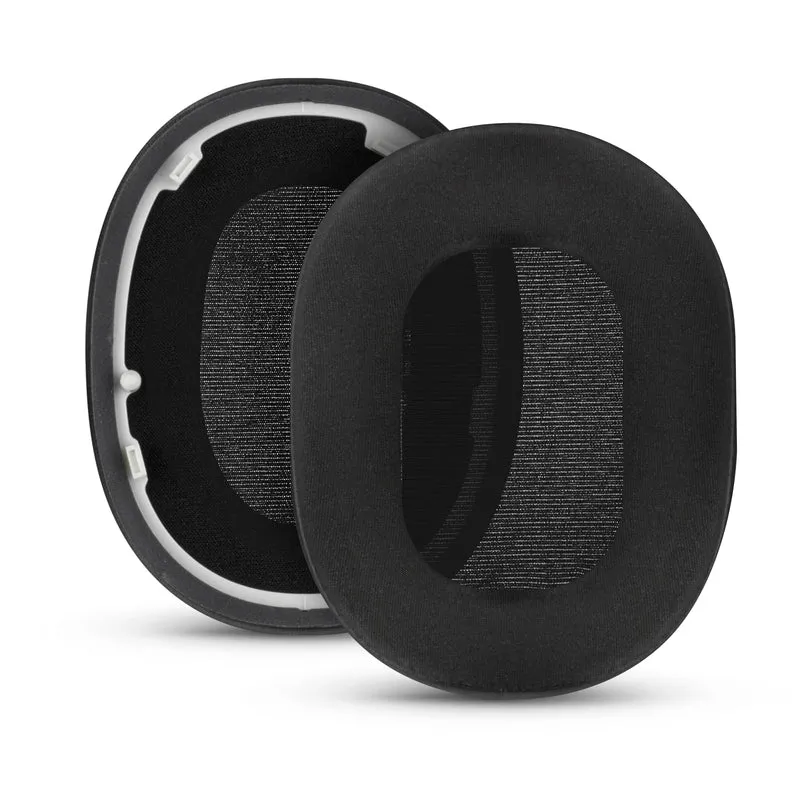 Coussinets d'oreille hybrides pour casque Sony WH-1000XM6 - Coussinets gaming en gel rafraîchissant avec tissu ultra-doux et mousse à mémoire de forme épaisse
