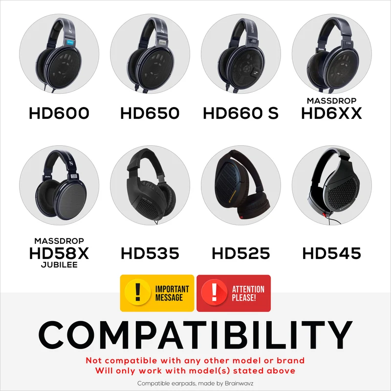 Coussinets hybrides pour casques Sennheiser HD600, HD650, HD660S, HD525, HD535, HD545 et Massdrop HD58X, HD6XX - Coussinets gaming en gel rafraîchissant avec tissu ultra-doux et mousse épaisse