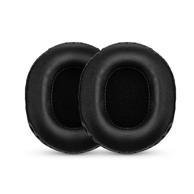 Coussinets de rechange en peau de mouton pour casques Audio Technica ATH-M50X, M50xBT, M50RD, M40X, M30X et M20X. Cuir véritable souple et mousse à mémoire de forme.