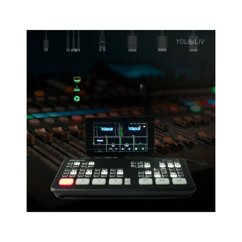 YoloBox MINI Ultra-Portable All-in-One Smart Live Streaming Encoder & Monitor