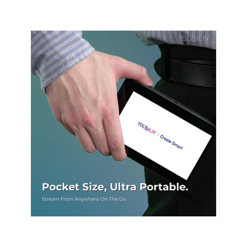 YoloBox MINI Ultra-Portable All-in-One Smart Live Streaming Encoder & Monitor