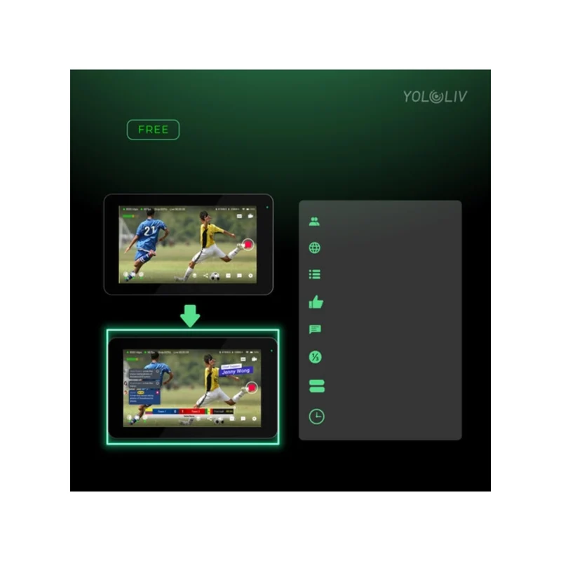YoloBox MINI Ultra-Portable All-in-One Smart Live Streaming Encoder & Monitor
