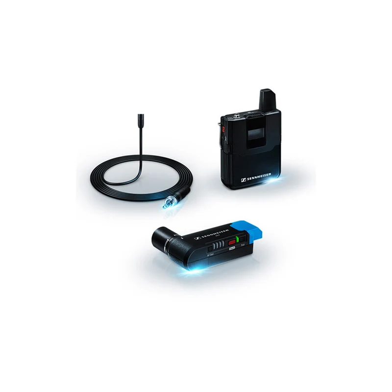 Sennheiser AVX-MKE2 SET Digital Camera-Mount Wireless Omni Lavalier Microphone System (1.9 GHz)