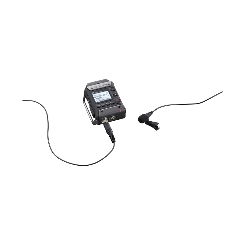 Zoom F1-LP 2-Input / 2-Track Portable Field Recorder with Lavalier Microphone