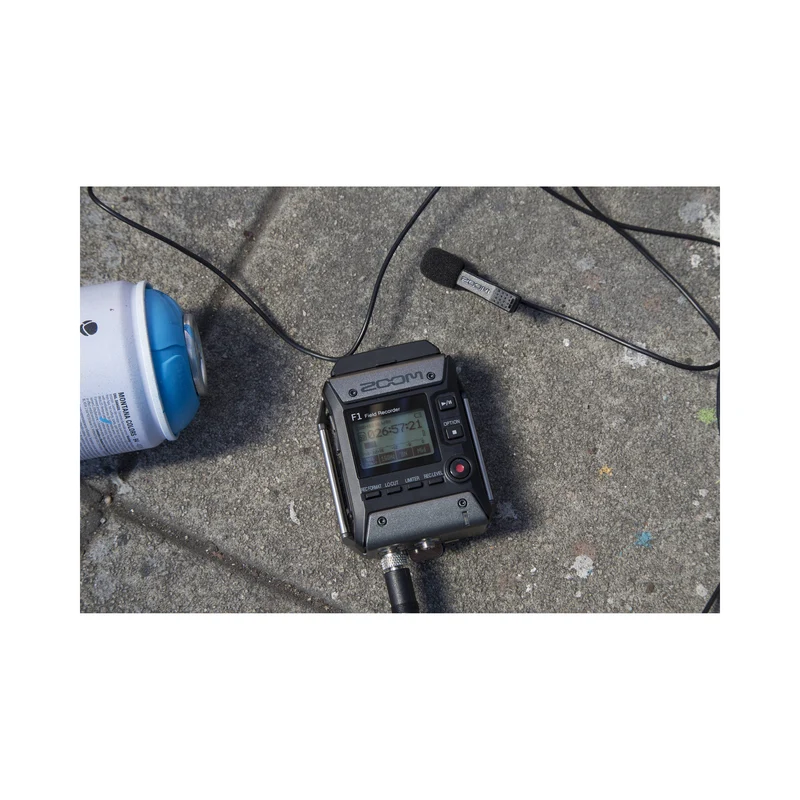 Zoom F1-LP 2-Input / 2-Track Portable Field Recorder with Lavalier Microphone